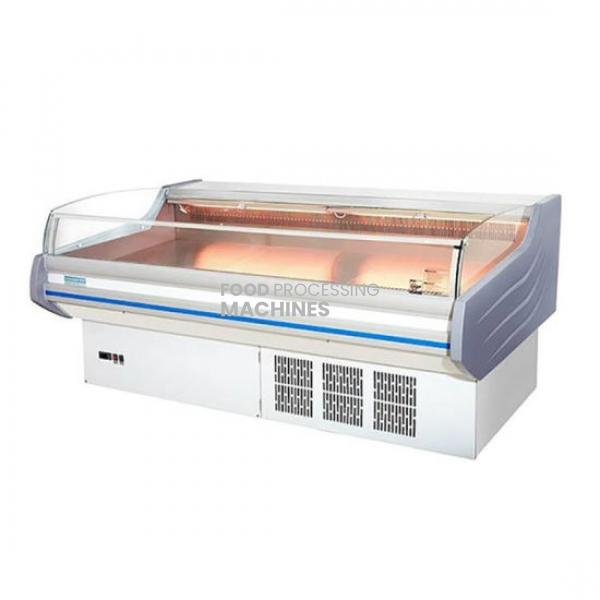 1.5m 2m Open Display Fish Counter